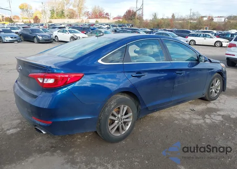 2017 Hyundai Sonata Se из США, поврежденный, VIN 5NPE24AF1HH507790